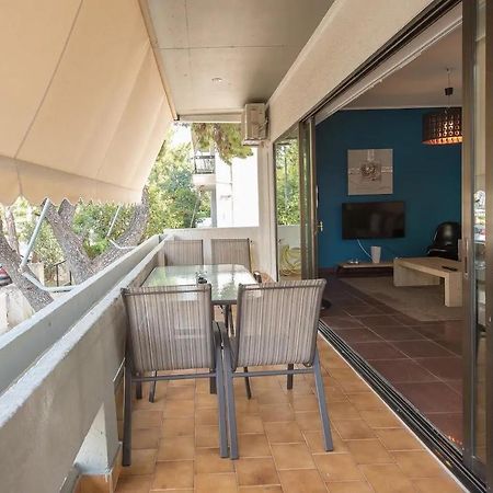 Glyfada Glass-Walled Designed Apt Афины Экстерьер фото