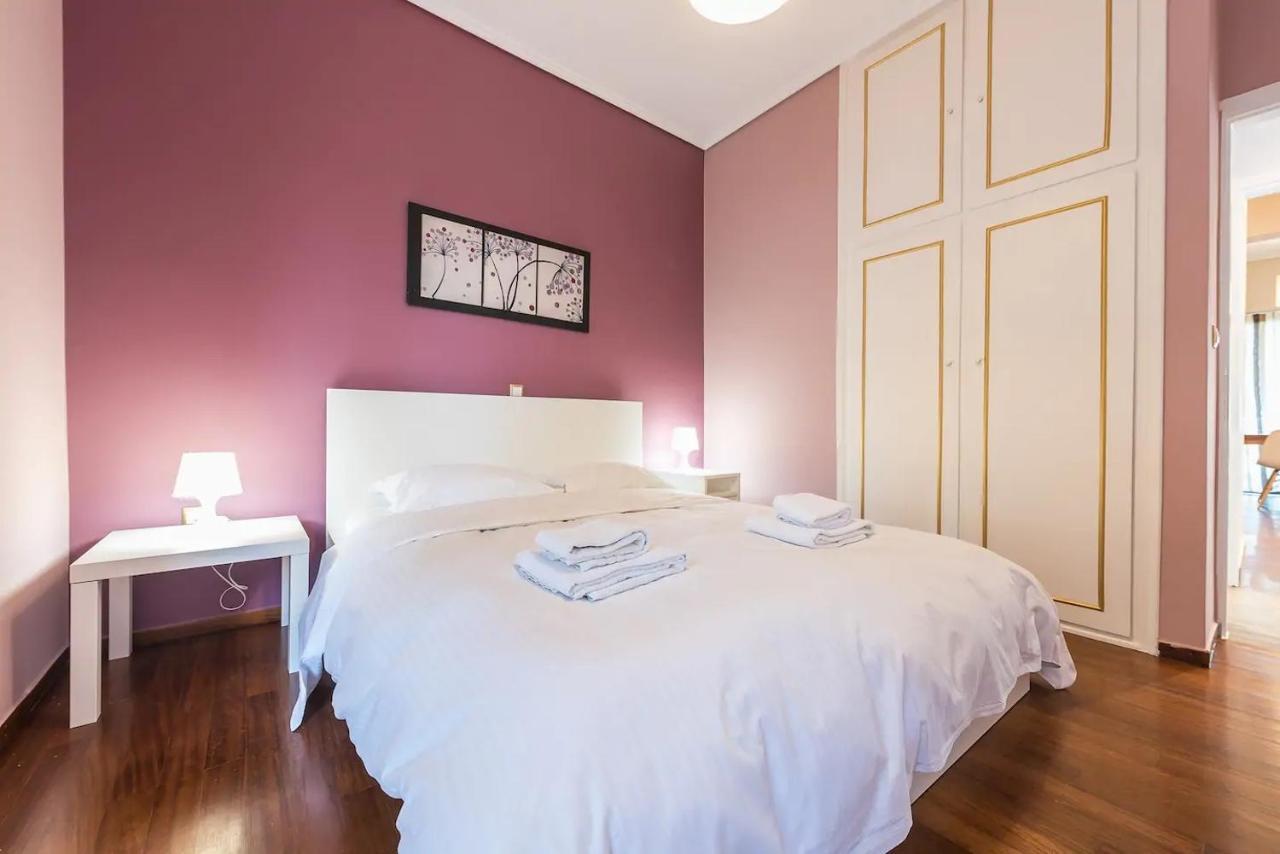 Glyfada Glass-Walled Designed Apt Афины Экстерьер фото