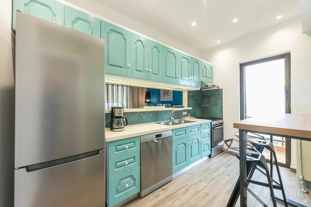 Glyfada Glass-Walled Designed Apt Афины Экстерьер фото